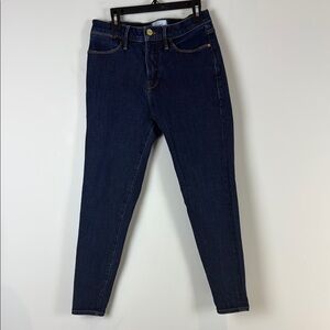 Frame Denim Blue Le High Skinny Jeans Size 29 Women's